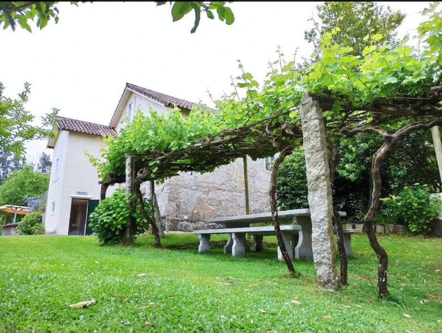 A Vina De Lina. Turismo Rural Con Piscina Y Finca. Pontevedra Extérieur photo