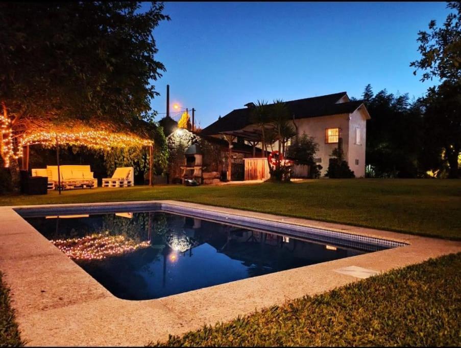 A Vina De Lina. Turismo Rural Con Piscina Y Finca. Pontevedra Extérieur photo
